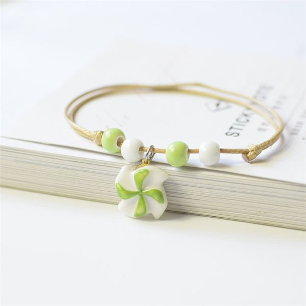 

designer tortoise bracelet ceramic charm bracelet korean creative handwork style couple bracelet ornament jewelry charm 09, Golden;silver