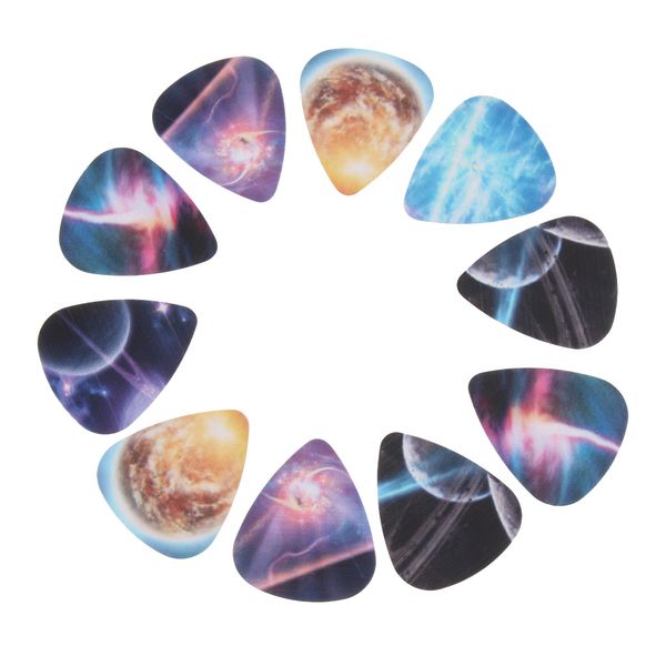 

10pcs guitar pick plectrum assorted color for acoustic electric guitar parts