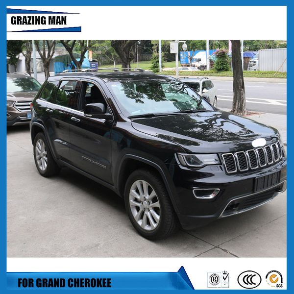 

2 pcs aluminium alloy roof rack rail cross bar fit for grand cherokee