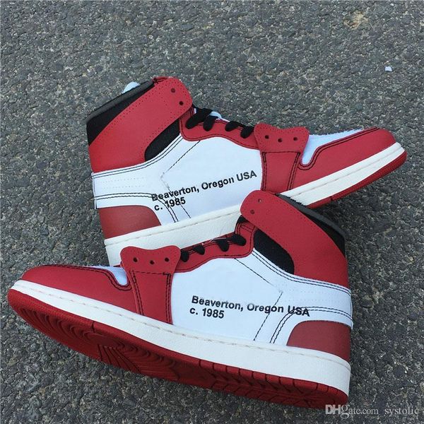 

2020 release air 1 high og chicago red unc powder blue canary yellow men basketball shoes white authentic sport sneakers with box