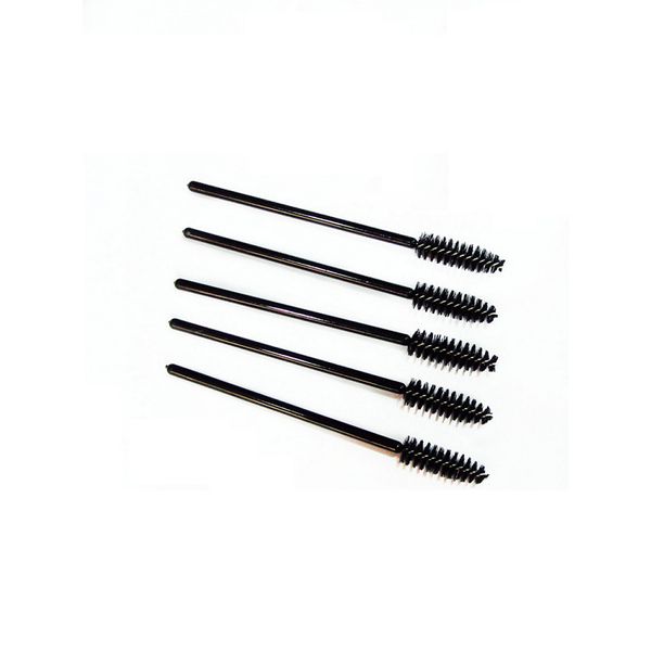 

50 pieces disposable eyelash brushes set black eyelash comb eye lash curling mascara lip gloss concealer brush