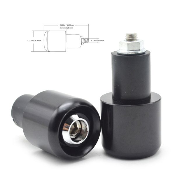 

универсальные мотоцикл руль захваты концы 7/8" 22мм рук бар ends для z1000 z800 z750 ex-300 1100 620