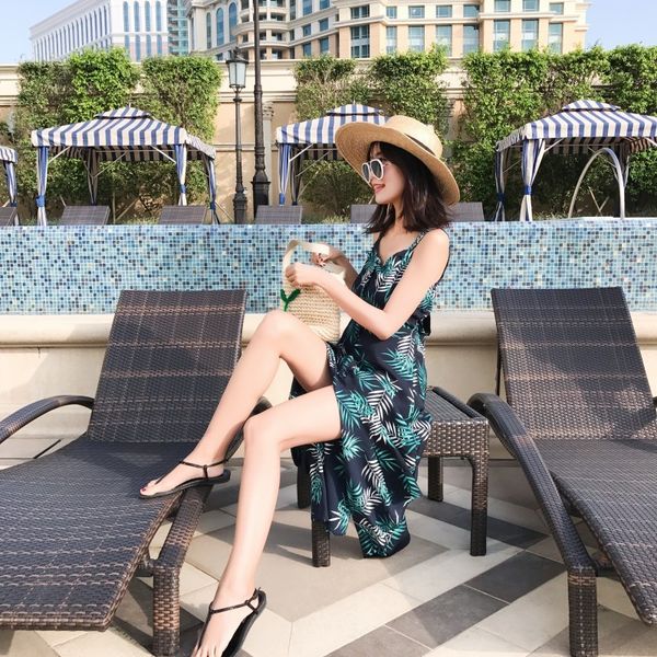 

украина вадим плюс размер платье лонго limited платье maxi женщина бесплатная доставка 2019 лето нового bohemian путешествие цветочных печат, Black;pink