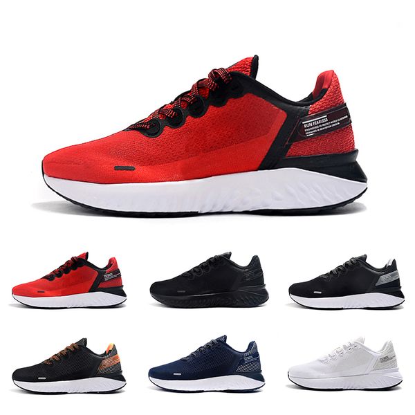 

discount legend react cushion men triple black yellow white blue grey running shoes mens outdoor trainers sports sneakers 40-45