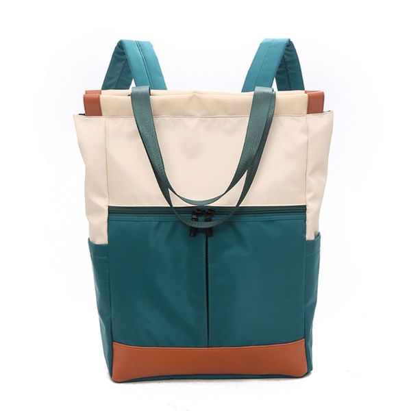 

women anti-theft nylon school backpack large capacity travel satchel shoulder bag daypack schoolbag
