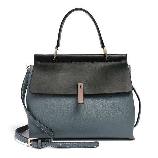 

summer leather handbag single shoulder small square genuine leather woman concise
