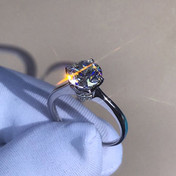 

роскошь дизайнер ювелирных женщин бриллиантовое кольца главный камень 1,5 карат сертификат с талии код один камень один сертификат один ярд, Slivery;golden