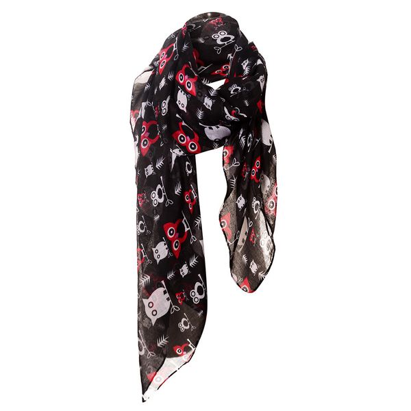 

womail women dog print scarf fashion farm animal lady wrap neck shawl soft fashion super fire elegant warm stole m301210