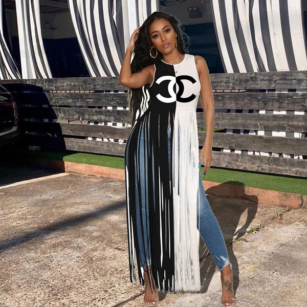 

39L043 дизайнерский бренд футболки женские без рукавов печати футболки повседневные сексуальные футболки модные топы удобные тройники женская одежда