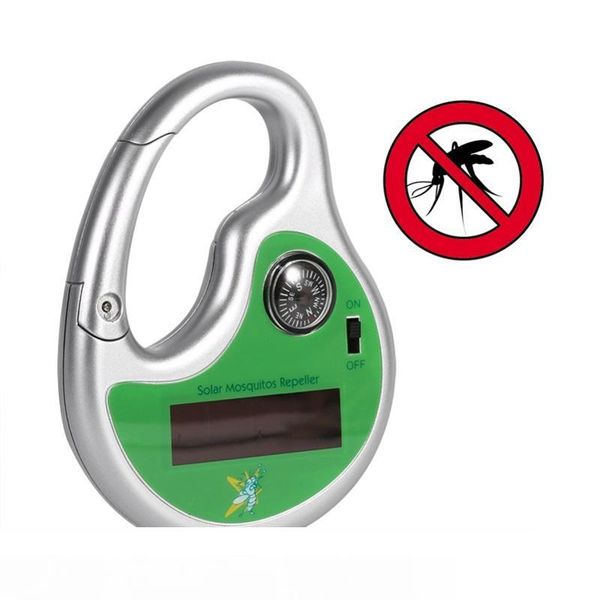 

портативный отпугиватель комаров открытый эфирный электронный отпугиватель вредителей солнечный заряд ультразвуковой убийца комаров насекомы