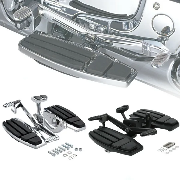 

motorcycle driver foot board floorboard kit for goldwing gl1800 & f6b models 2001-17
