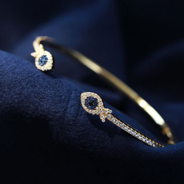 

wholesale- yellow silver ete lucky fish open cuff, Golden;silver