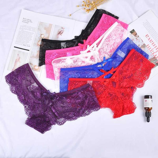 

women panties g string ladies lace floral seamless underwear hollow transparent briefs, Black;white
