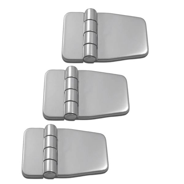 

3pcs 304 stainless steel boat door hinge with lid