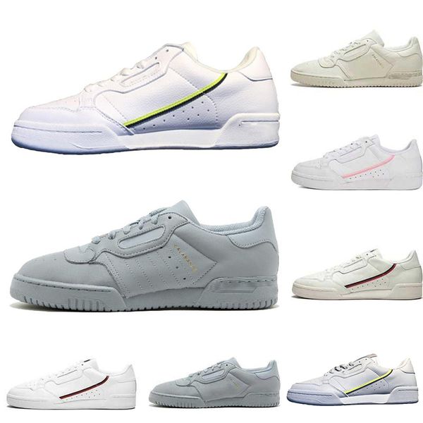 

new style calabasas powerphase grey continental 80 casual shoes kanye west aero blue core black og white men women sneakers eur 40-45