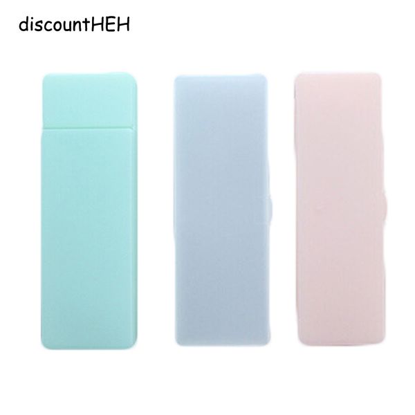 

lovely pen box for kids gift office school stationery supplies escolar papelaria cute kawaii transparent pp plastic pencil case