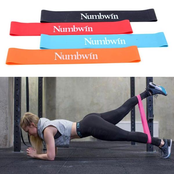 

4 colour/set fitness resistance bands for yoga stretch pull up assist bands rubber crossfit exercise training workout equipment