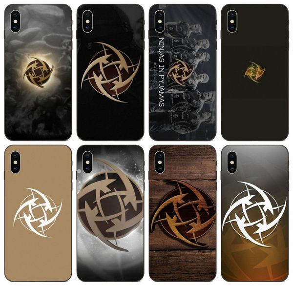 

[tongtrade] nip ninjas in pyjamas case for apple iphone 11 pro x xs max 8s 7s 6s 5 samsung j5 s10 huawei p10 y7 prime lg k4 wholesale case