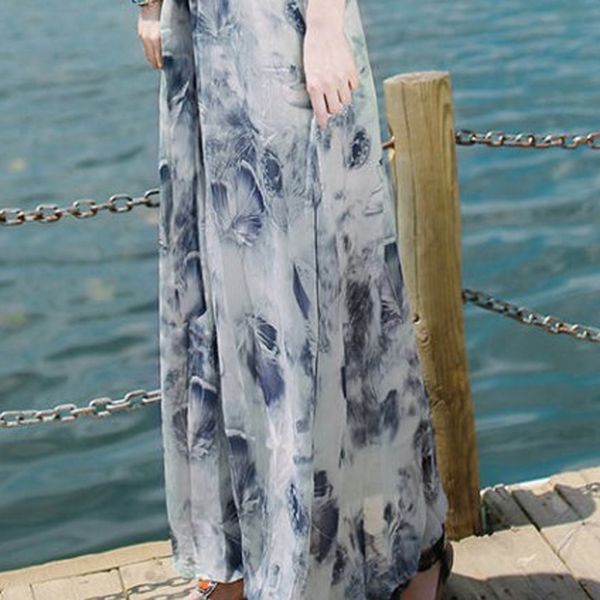 

dress 2019 spring summer new women fashion dress summer bandage sleeveless beach soft elegant slim fit body printing, Black;gray