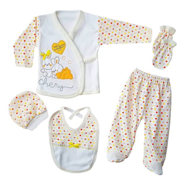 

chery yellow cotton rabbit 5 li hospital outlet baby team, White
