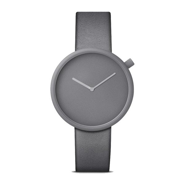 

stainless steel watch minimalist new product minimalist style watch, Slivery;brown