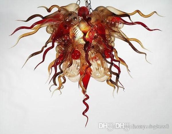 

100% mouth blown borosilicate romantic arabic ceiling light led bulbs style murano glass crystal chandelier lamps