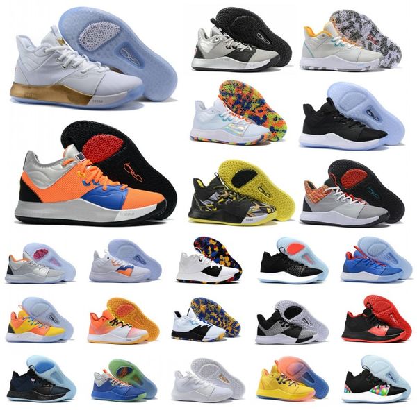 

paul george pg 3 3s iii ts gs id ep palmdale basketball shoes pg3 starry blue orange sports sneakers size 40-46