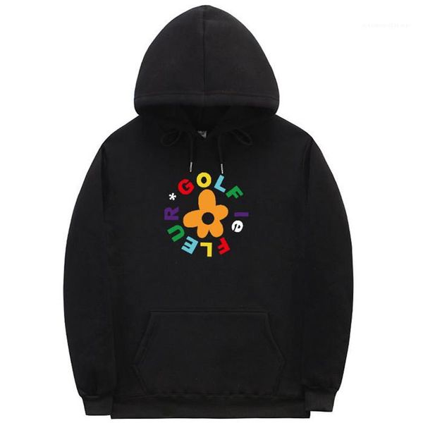 

pullover casual sweatshirt spring autumn clothes golf letter designer hoodies mens womens long sleeve loose, Black