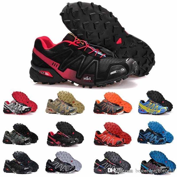 

2019 casual speed cross 4 iv cs trail running shoes for men women black red blue outdoor hiking athletic sports sneakers size 36-46