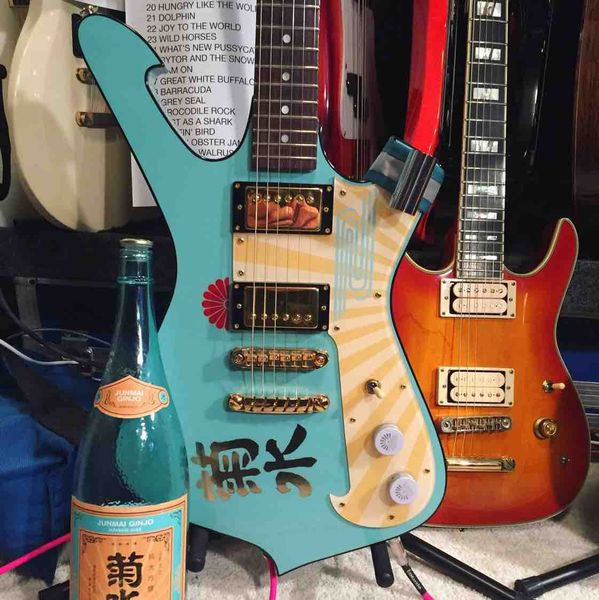 

electric guitar, paulguilbert frm guitar