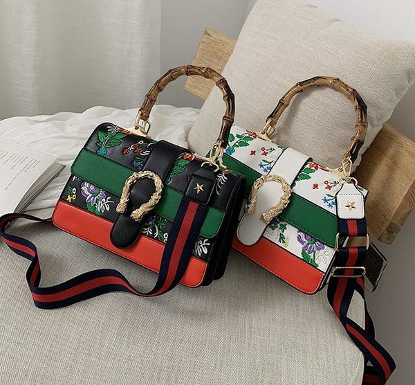 

цепные crossbody сумки для женщин 2020 роскошные сумки женские сумки конструктора вышивки женский кожаный мешок щитка tot