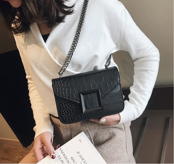 

factory direct women's bag messenger bag 2020 new spring and summer korean black small square ladies shoulder women