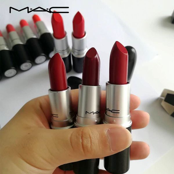 

Mac m mc mac makeup lu ter matte lip tick lu ter lip tick fro t lip tick 3g diva chili vega volt 25 color free hipping