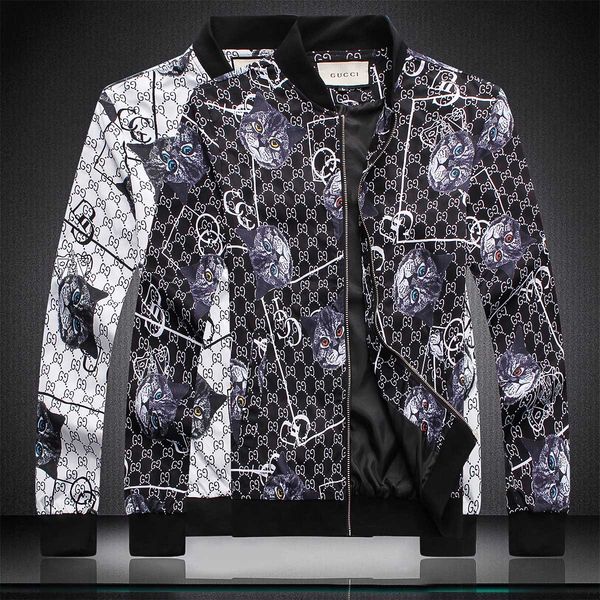 

2019ss куртка с капюшоном популярный логотип хип-хоп свободная куртка с капюшоном дизайнерская куртка мода люкс. пальто досуг уличные, качес, Black;brown