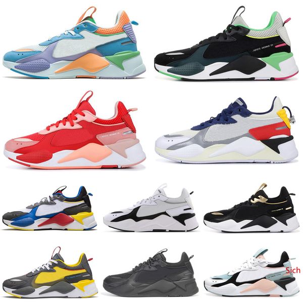 

running shoes rs-x running system toys reinvention transformers black gold women chaussures mens trainers sports sneakers 36-45