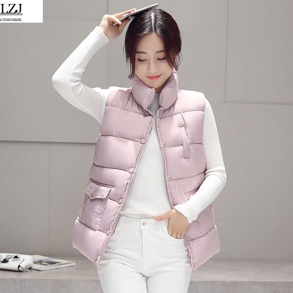 

2017 new brand women sleeveless jacket winter ultralight white duck down vest female slim vest women's windproof warm waistcoat, Black;white