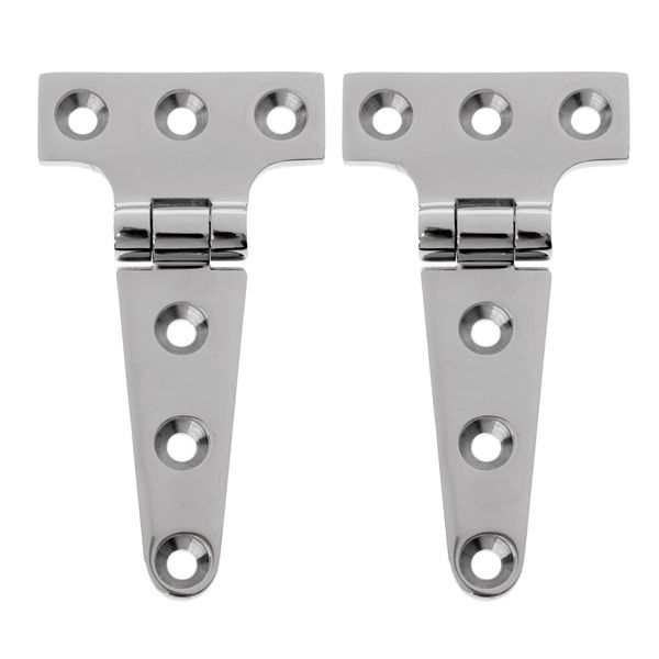 

2xheavy duty triangle t hinge wooden gate trailer shed