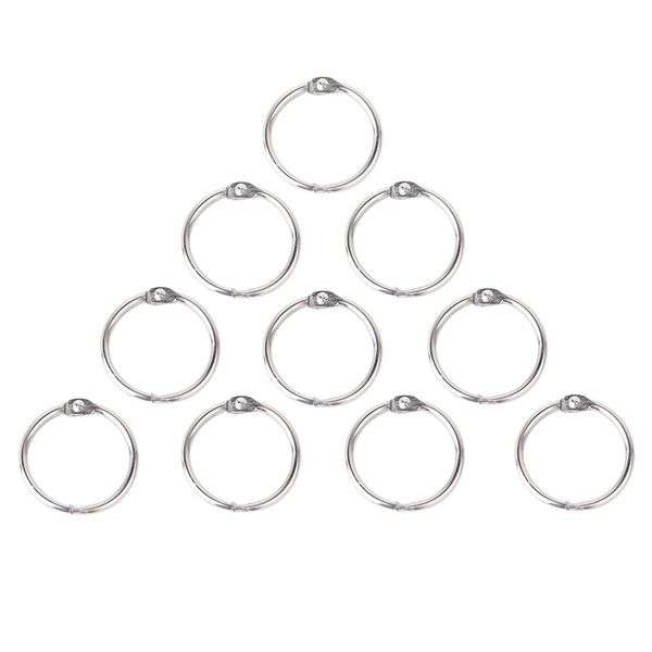 

10 x clamp rings for scrapbooks - 25mm