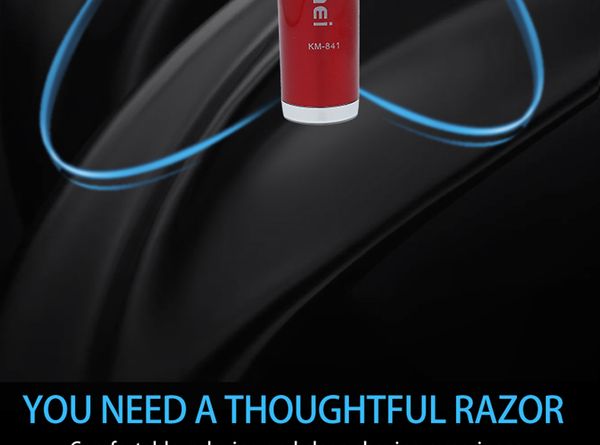 

kemei hair clippers for bald head abs material hairdressing tool km-841 tzsaq