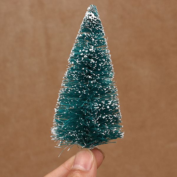 

5 pcs christmas tree a small pine tree placed in the deskmini christmas decoration for home party xmas sale
