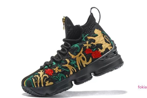 

2019 new designer shoes 15 equality black white fashion breathable basketball shoes for men 15s ep sports training sneakers size 40-46