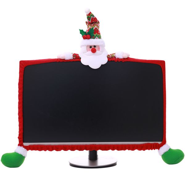 

christmas decorations christmas computer set three-dimensional cartoon decoration