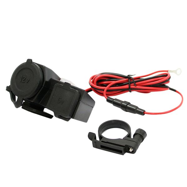 

motorcycle waterproof usb cigarette lighter mobile phone charger usb with switch