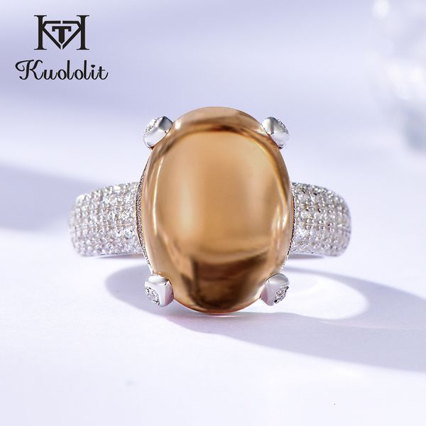 

kuololit zultanite gemstone rings for women solid 925 sterling silver color change oval diaspore stone engagement fine jewelry cj191210, Slivery;golden