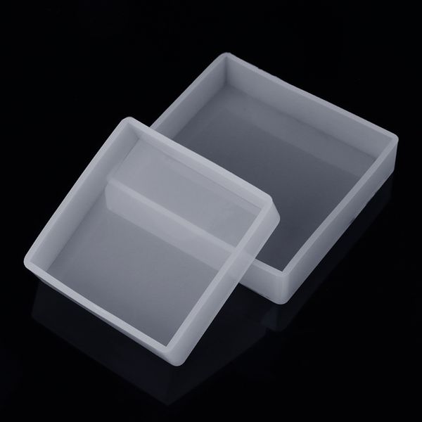 

silicone mold diy square rectangle exopy resin mirror crafts jewelry decoration
