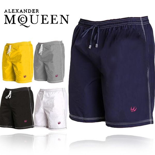 

2019 shorts men's summer bewach shorts swimsuit bermuda men's letter surf life men's beach pants. 9821, Black