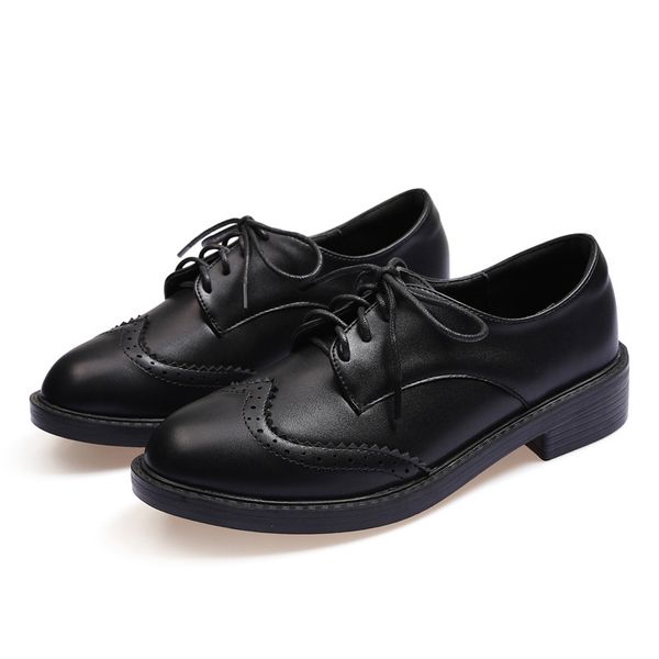

womens loafers shoes round toe flat loafers women flat luxury shoes lace-up womens slip on sneakers casual female ladies, Black