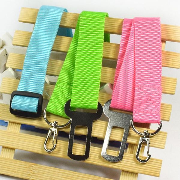 

car styling new 1pc vehicle car seat belt seatbelt lead clip pet cat dog safety car pet accessories x30688