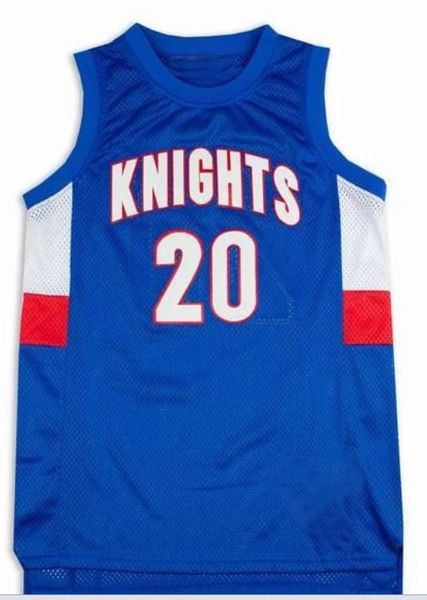 

vintage christian high school knights #20 stephen curry real embroidery basketball jersey size s-4xl or custom any name or number jersey, Black;red