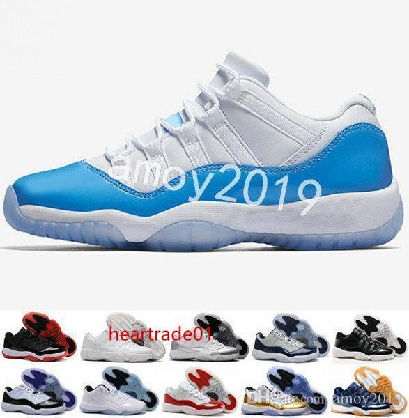 

men 11 sport women unc blackout low university blue basketball shoes mens trainers basket ball 11s sports sneakers size 36-47